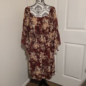 Expresso classy floral dress tunic top